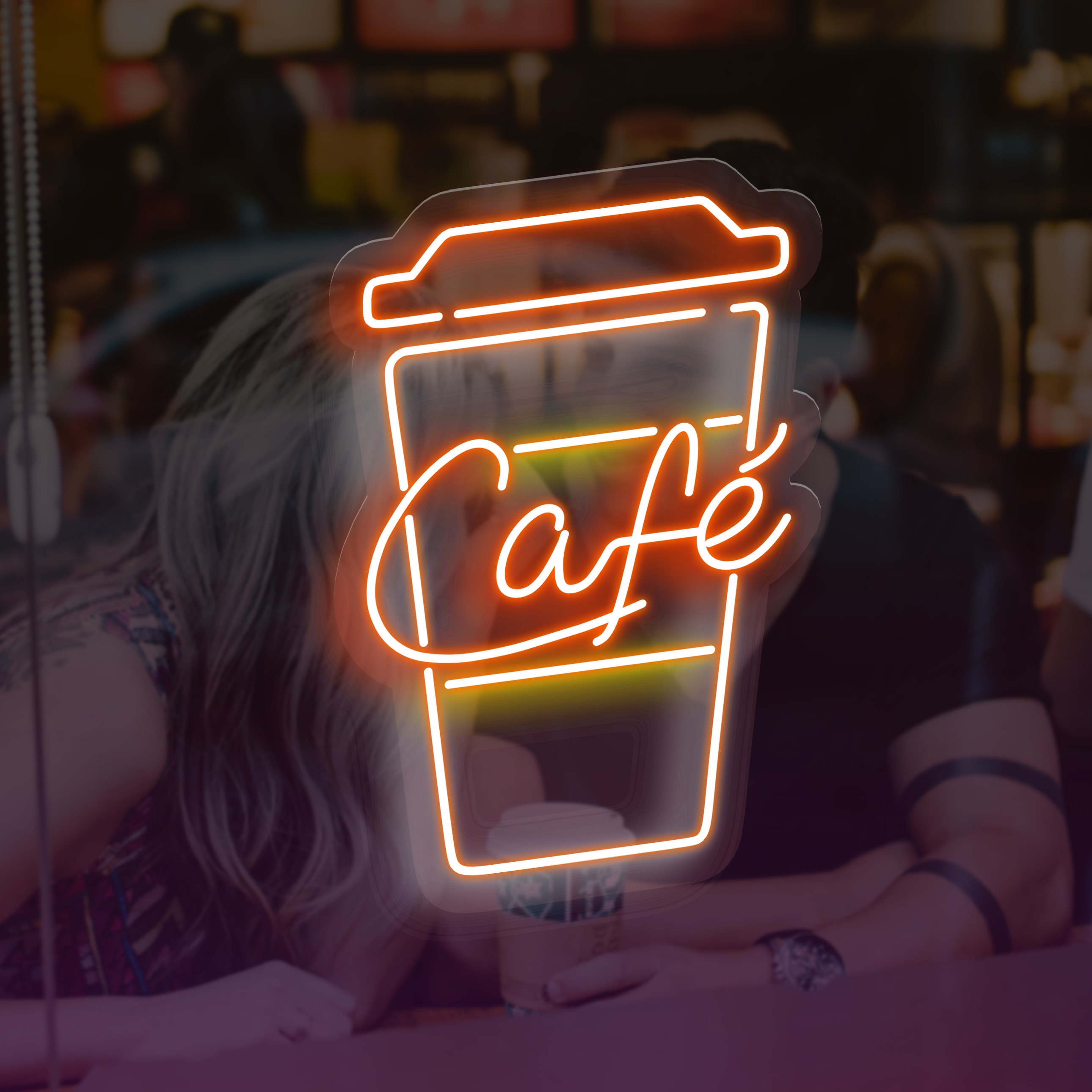 Immagine di Neon Tazza di Caffé