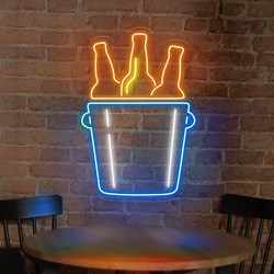 Zeige Details für Neon Bier-Eimer Bild von Neon Bier-Eimer