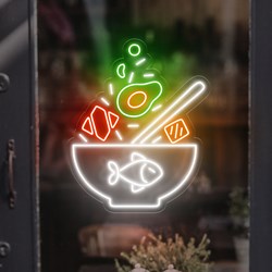 Zeige Details für Neon Poke Bowl Bild von Neon Poke Bowl