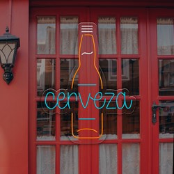Mostrar detalles de Neón Botella de Cerveza Imagen de Neón Botella de Cerveza