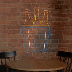 Zeige Details für Neon Bier-Eimer Bild von Neon Bier-Eimer
