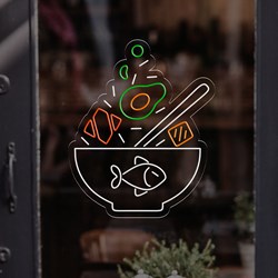 Zeige Details für Neon Poke Bowl Bild von Neon Poke Bowl