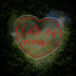 Show details for Neón para boda "Esto es amor" Picture of Neón para boda "Esto es amor"