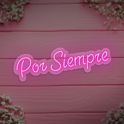 Mostrar detalles de Neón para boda "Por siempre" Imagen de Neón para boda "Por siempre"