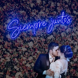 Mostrar detalles de Neón para boda "Siempre Juntos" Imagen de Neón para boda "Siempre Juntos"