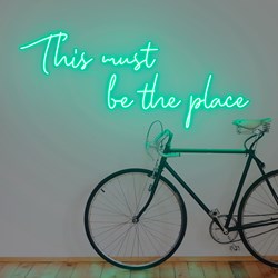 Mostrar detalles de Neón "This Must Be The Place" Imagen de Neón "This Must Be The Place"