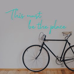 Mostrar detalles de Neón "This Must Be The Place" Imagen de Neón "This Must Be The Place"