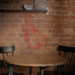 Show details for Bottle of Wine Neon Sign Picture of Bottle of Wine Neon Sign