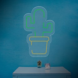 Show details for Cactus Neon Sign Picture of Cactus Neon Sign
