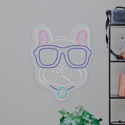 Zeige Details für Neon Cool Bulldog Bild von Neon Cool Bulldog