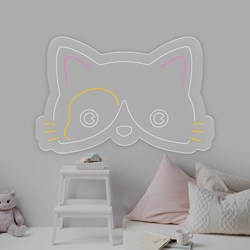 Zeige Details für Neon Katze Bild von Neon Katze