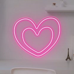 Zeige Details für Günstige Neon Herz 2 Bild von Günstige Neon Herz 2