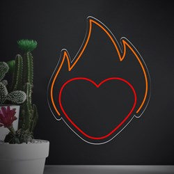 Zeige Details für Günstige Neon Herz 4 Bild von Günstige Neon Herz 4