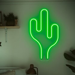 Zeige Details für Günstige Neon Einfacher Kaktus Bild von Günstige Neon Einfacher Kaktus