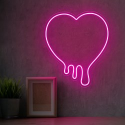 Afficher les détails pour Néon économique ¨Coeur¨ #5 Image de Néon économique ¨Coeur¨ #5