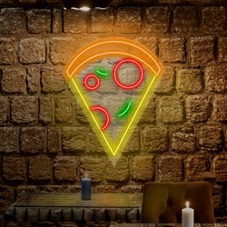 Mostrar detalles de Neón Pizza Sencilla Imagen de Neón Pizza Sencilla
