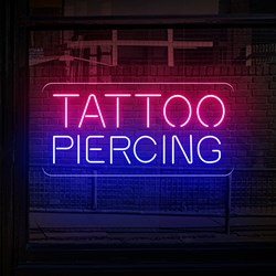 Picture of "Tattoo Piercing" Neon Sign