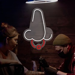 Zeige Details für Neon Piercing Septum Bild von Neon Piercing Septum