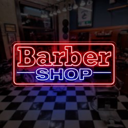 Zeige Details für Neon "Barber Shop" 2 Bild von Neon "Barber Shop" 2