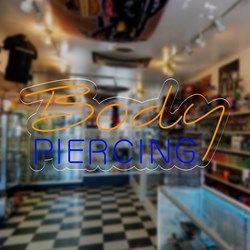 Zeige Details für Neon für Lager "Body Piercing" Bild von Neon für Lager "Body Piercing"