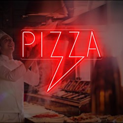 Zeige Details für Neon "Pizza Ray" Bild von Neon "Pizza Ray"