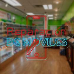 Mostrar detalles de Neón para Reparación de móviles Imagen de Neón para Reparación de móviles