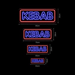 Zeige Details für Neon für Kebab Laden Bild von Neon für Kebab Laden