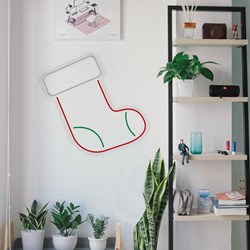 Mostrar detalles de Neón de Navidad Bota Imagen de Neón de Navidad Bota