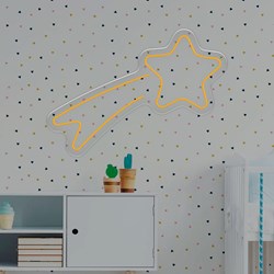 Mostrar detalles de Neón de Navidad Estrella Imagen de Neón de Navidad Estrella