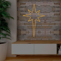 Mostrar detalles de Neón para Navidad Estrella #2 Imagen de Neón para Navidad Estrella #2