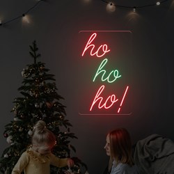 Mostrar detalles de Neón para Navidad "Ho ho ho" Imagen de Neón para Navidad "Ho ho ho"