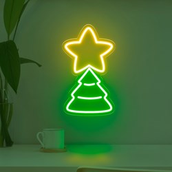 Mostrar detalles de Neón para Navidad Arbolito Tierno Imagen de Neón para Navidad Arbolito Tierno