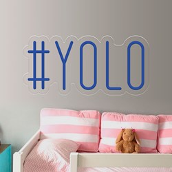 Zeige Details für Günstige Neon #Yolo Bild von Günstige Neon #Yolo