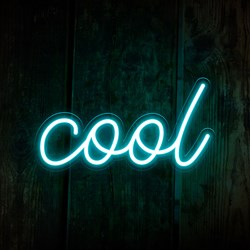 Zeige Details für Günstige Neon "Cool" Bild von Günstige Neon "Cool"