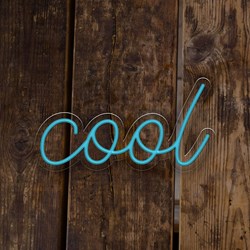 Zeige Details für Günstige Neon "Cool" Bild von Günstige Neon "Cool"