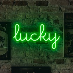 Zeige Details für Günstige Neon Lucky Bild von Günstige Neon Lucky